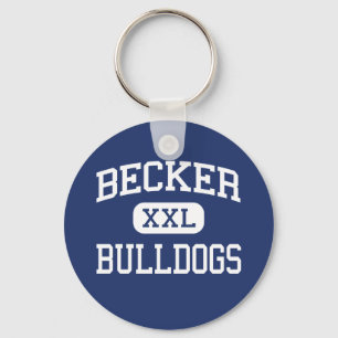 Porte-clés Becker - Bulldogs - Lycée - Becker Minnesota