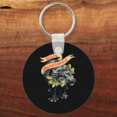 Porte-clés Become Ungovernable Funny Moo-deng (Recto)