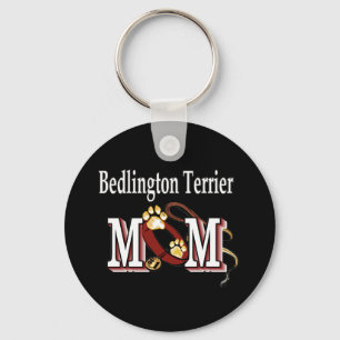 Porte-clés Bedlington Terrier Dog MOM