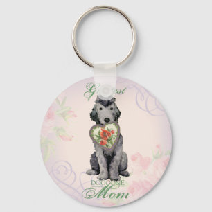 Porte-clés Bedlington Terrier Heart Mom Porte - clé