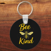 Porte-clés Bee Kind Sitive Quote Cute Funny Design For Kids (Recto)