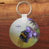 Porte-clés Bee on a Blue Tansy (Verso)