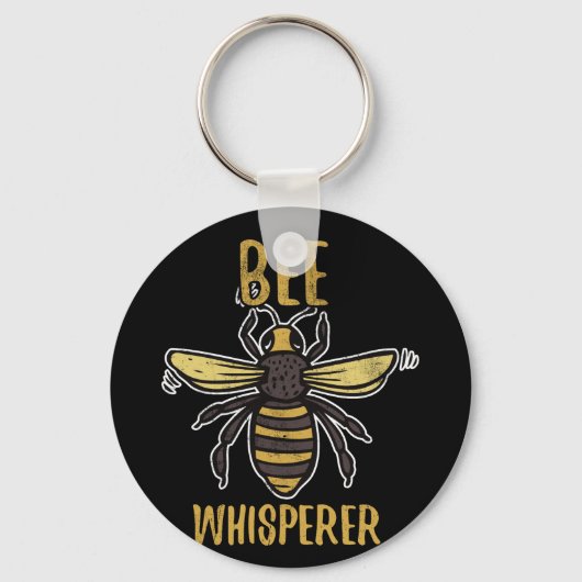 Porte-clés Bee Whisperer Beekeeper Honey Pollen (Recto)