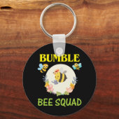 Porte-clés Beekeeper Art Bumble Bee Squad (Recto)