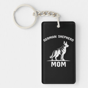 Porte-clés Beekeeper Art German Shepherd Mommy