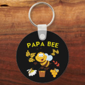 Porte-clés Beekeeper Art Papa Bee (Recto)
