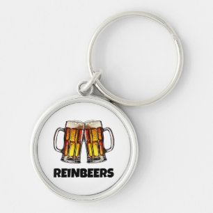 Porte-clés Beer Christmas Reinbeers