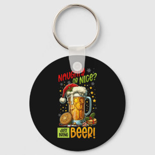 Porte-clés Beer Lover Noël