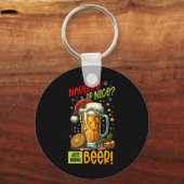 Porte-clés Beer Lover Noël (Recto)