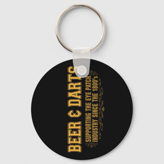 Porte-clés Beer N Darts (Recto)