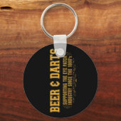 Porte-clés Beer N Darts (Recto)