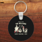 Porte-clés Before Christmas Family Vacation  (Recto)