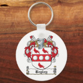 Porte-clés Bégley Family Crest (Recto)