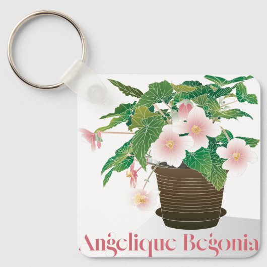 Porte-clés Begonia Keychain (Recto)