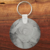 Porte-clés Bégonie blanche (Recto)