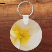 Porte-clés Bégonie blanche (Recto)
