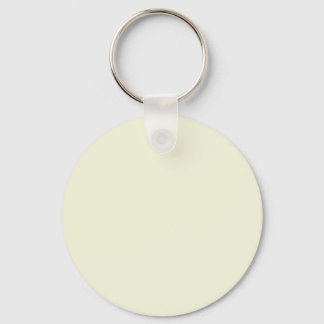 Porte-clés Beige (blanc cassé) F5F5DC - Option pour ajouter u