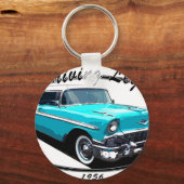 PORTE-CLÉS BEL AIR BLUE 1956 (Recto)