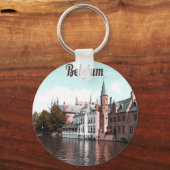 Porte-clés Belgique - Canal Bruxelles (Recto)