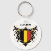 Porte-clés Belgique [personnalisation] (Recto)