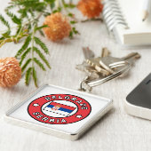 Porte-clés Belgrade Serbie (Côté)