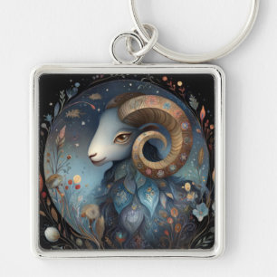 Porte-clés Bélier Aries Zodiaque Astrologie Anniversaire Myst