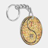 Porte-clés Bélier et Rabbit de feu (Devant gauche)