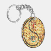 Porte-clés Bélier et serpent à feu (Devant gauche)