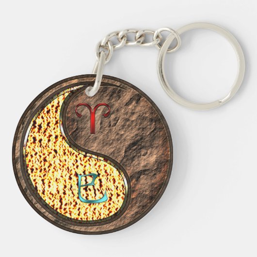 Porte-clés Bélier et Serpent de Terre (Dos)