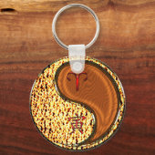 Porte-clés Bélier et tigre de bois (Recto)