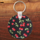 Porte-clés bélier rab Rockabilly Red Cherries sur les cadeaux (Recto)