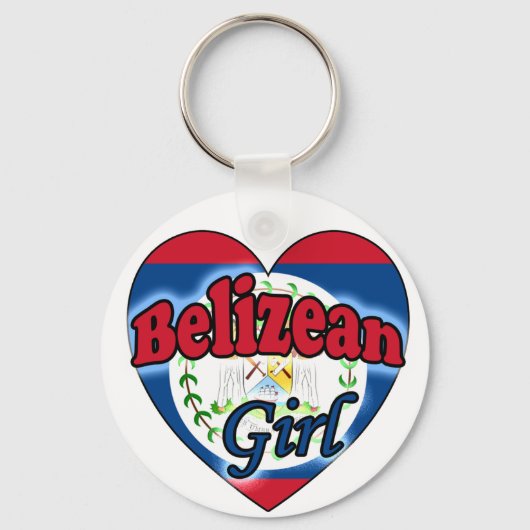 Porte-clés Belizean Girl (Recto)