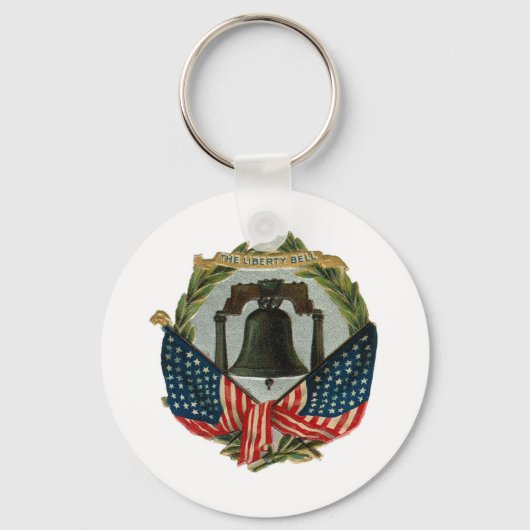 Porte-clés Bell de la liberté vintage (Recto)