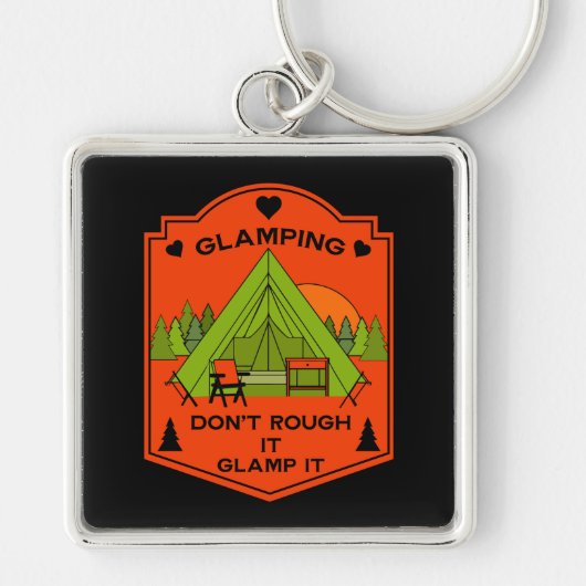 Porte-clés Bell Tent Glamping (Devant)