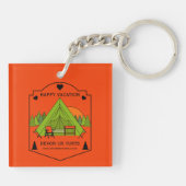Porte-clés Bell Tent Glamping (Dos)