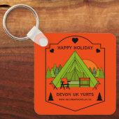 Porte-clés Bell Tent Glamping (Recto)