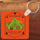 Porte-clés Bell Tent Glamping (Verso)
