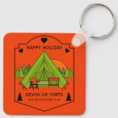 Porte-clés Bell Tent Glamping (Dos)