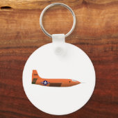 Porte-clés Bell X-1 Avion à fusée (Recto)