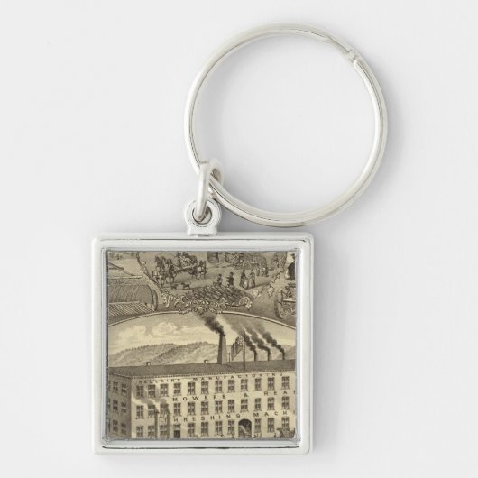 Porte-clés Bellaire Manufacturing Company Bellaire, Ohio (Devant)