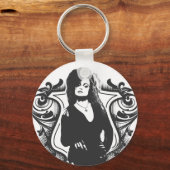 Porte-clés Bellatrix Lestrange Dark Arts Design (Recto)