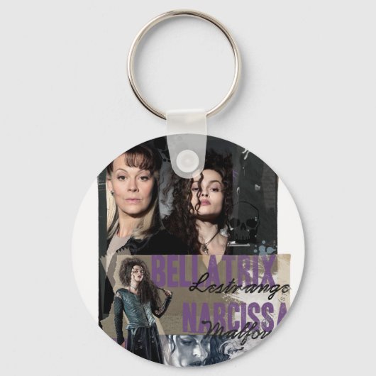 Porte-clés Bellatrix Lestrange et Narcissa Malfoy (Recto)