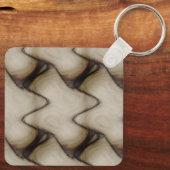 Porte-clés Belle abstraction laisse une impression durable (Verso)