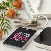 Porte-clés Belle amie Survivante du cancer du sein survivant (Devant droit)