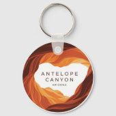 Porte-clés Belle Antelope Canyon Nation Navajo (Verso)