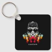 Porte-clés Belle araignée automnale avec Casquette Dewdrop (Recto)