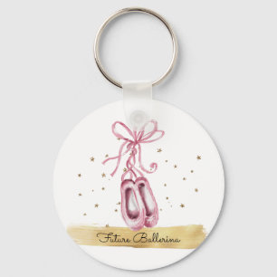 Porte-clés Belle Ballerina Chaussures Porte - clé Bouton