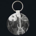 Porte-clés Belle Basse Guitare<br><div class="desc">Belle Basse Guitare</div>