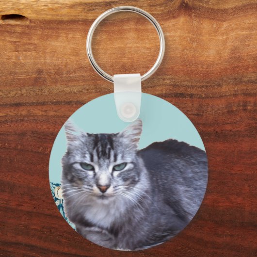 Porte-clés Belle Chat Relaxant (Verso)