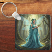 Porte-clés Belle Décembre Turquoise Fairy (Recto)